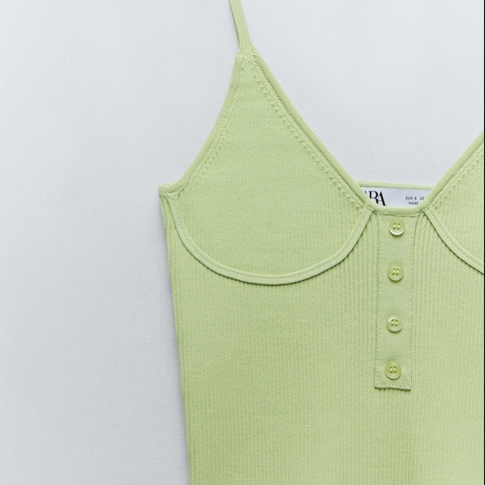 Zara | Button Up Tank - Picture 6 of 6